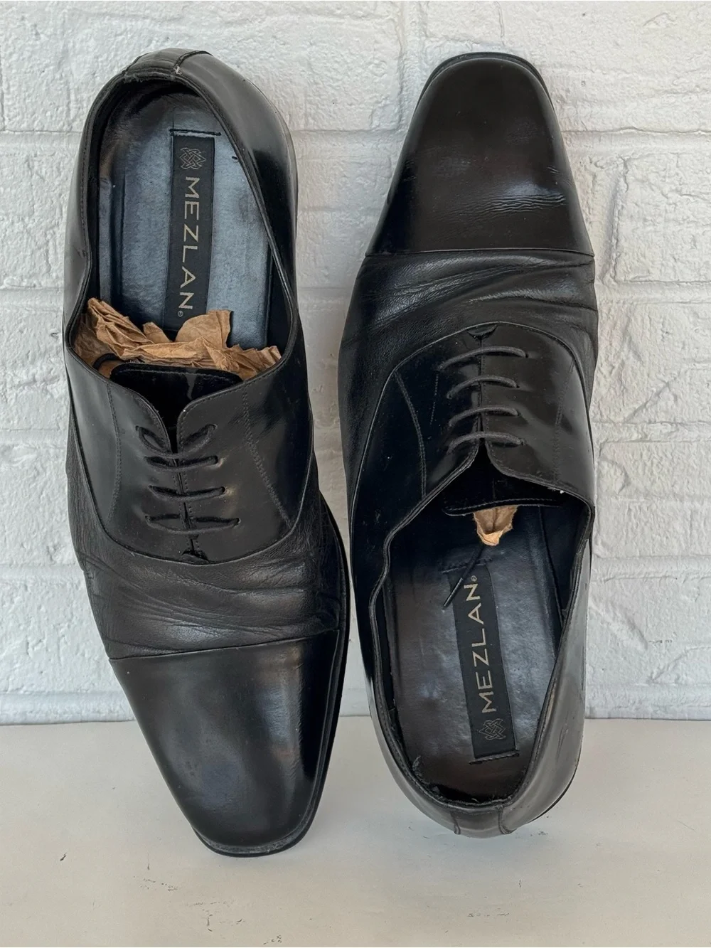 Mezlan Concerto Tuxedo Oxford Shoes Men's 13